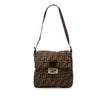Fendi Zucca Canvas Shoulder Bag Secondhand