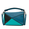 LOEWE Mini Tricolor Calfskin Puzzle Satchel Secondhand