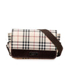 Burberry House Check Canvas Flap Crossbody Secondhand