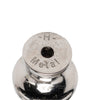 Hermès Buffalo Horn Lacquered and Palladium Plated Fidelio Village Drop Bullet Back Earrings Secondhand