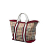 Burberry Medium Haymarket Check Coated Canvas Jameson Tote Secondhand