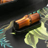 Gucci Printed Calfskin Tropical Bamboo Night Satchel Secondhand