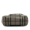 Burberry Smoke Check Coated Canvas Heathcliff Satchel Secondhand