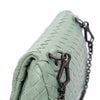 Secondhand Bottega Veneta Mini Nappa Intrecciato Expandable Chain Flap Crossbody