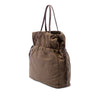 Prada Tessuto Logo Drawstring Tote Secondhand
