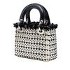 Dior Mini Canvas Bead and Sequin Embellished Lady Dior Secondhand
