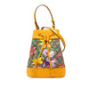 Gucci Small GG Supreme Flora Ophidia Bucket Bag Secondhand