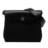 Hermès Military Toile and Vache Hunter Herbag Zip 20 Secondhand