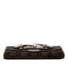 Gucci GG Suede Pelham Continental Long Wallet Secondhand
