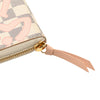 Louis Vuitton Damier Azur Tahitienne Clemence Zippy Wallet Secondhand