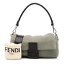 Fendi Cashmere Baguette Satchel Secondhand