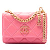 Chanel Mini Quilted Lambskin Pending CC Wallet On Chain Secondhand