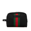 Secondhand Gucci Techno Web Canvas Clutch