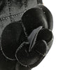 Chanel Quilted Velvet Camellia Wristlet Clutch Secondhand