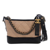 Chanel Small Quilted Aged Calfskin Gabrielle Hobo Secondhand
