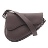 Dior Grained Leather Saddle Bag Secondhand