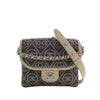 Chanel Camellia Printed Canvas Double Side Flap Secondhand