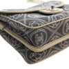 Secondhand Chanel Camellia Printed Canvas Double Side Flap