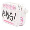 Balenciaga Grained Calfskin Graffiti Everyday Camera Bag XS Secondhand