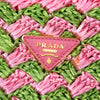 Prada Raffia Canapa Tote Secondhand