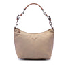 Prada Saffiano Trimmed Tessuto Shoulder Bag Secondhand