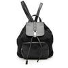 Gucci Canvas and Calfskin Jackie Drawstring Backpack Secondhand