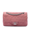 Chanel Medium Classic Washed Lambskin Bijoux Chain Double Flap Secondhand