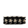 Chanel CC Houndstooth Tweed Wallet On Chain Secondhand