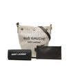 Saint Laurent Striped Canvas Rive Gauche Bucket Bag Secondhand