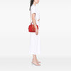 Gucci Mini Leather Web Dome Satchel Secondhand