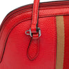 Gucci Mini Leather Web Dome Satchel Secondhand