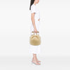 Celine Shearling Triomphe Frame Handbag Secondhand