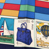 Hermès Correspondance Silk Scarf 90 Secondhand