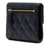 Chanel CC Quilted Caviar Compact Flap Wallet Secondhand