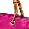 Gucci Small Calfskin Bamboo Shopper Satchel Secondhand