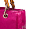 Gucci Small Calfskin Bamboo Shopper Satchel Secondhand
