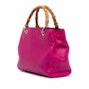 Gucci Small Calfskin Bamboo Shopper Satchel Secondhand