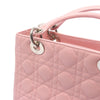 Dior Dior LADY DIOR Christian Dior Medium 2-Way Bag Handbag leather Pink Used Women Secondhand