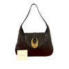 Bvlgari Leather Front Ring Hobo Secondhand