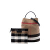 Burberry Medium Mega Check Canvas Ashby Bucket Bag Secondhand