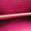 Ferragamo Leather Vara Bow Zip Long Wallet Secondhand