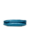 Bottega Veneta Soft Patent Intrecciato Three Flap Clutch with Strap Secondhand