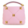 Valentino Small Nappa Roman Stud The Handle Bag Secondhand