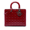 Dior Large Patent Cannage Lady Dior Secondhand