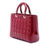 Dior Large Patent Cannage Lady Dior Secondhand