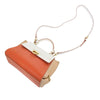 Ferragamo Small Tricolor Leather Gancini Sofia Satchel Secondhand