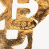 Chanel CC Gold Plated Filigree Brooch Secondhand
