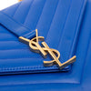 Secondhand Saint Laurent Medium Matelasse Lambskin Monogram Envelope Shoulder Bag