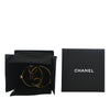 Chanel CC Gold Plated Pearl Double Hoop Earrings Secondhand