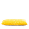 Chanel Medium CC Quilted Velvet O Case Clutch Secondhand